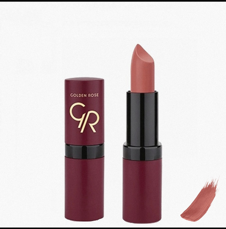 رژلب گلدن رز مدل Velvet شماره 31 | رنگ مخملی و جذا