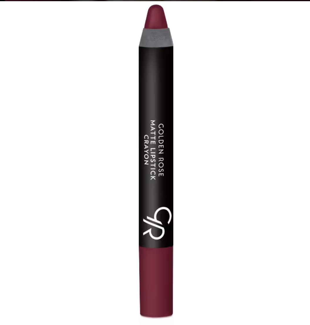 “ Golden Rose Matte Lipstick Crayon”