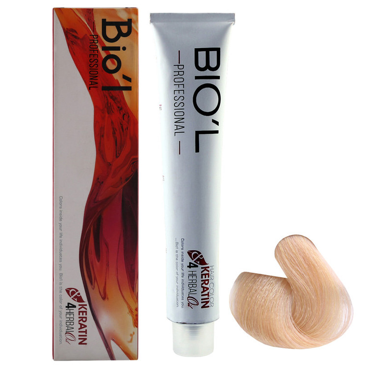 رنگ مو بیول شماره 11.8 حجم 100 میلی لیتر رنگ بلوند پلاتینه شکلاتی روشن