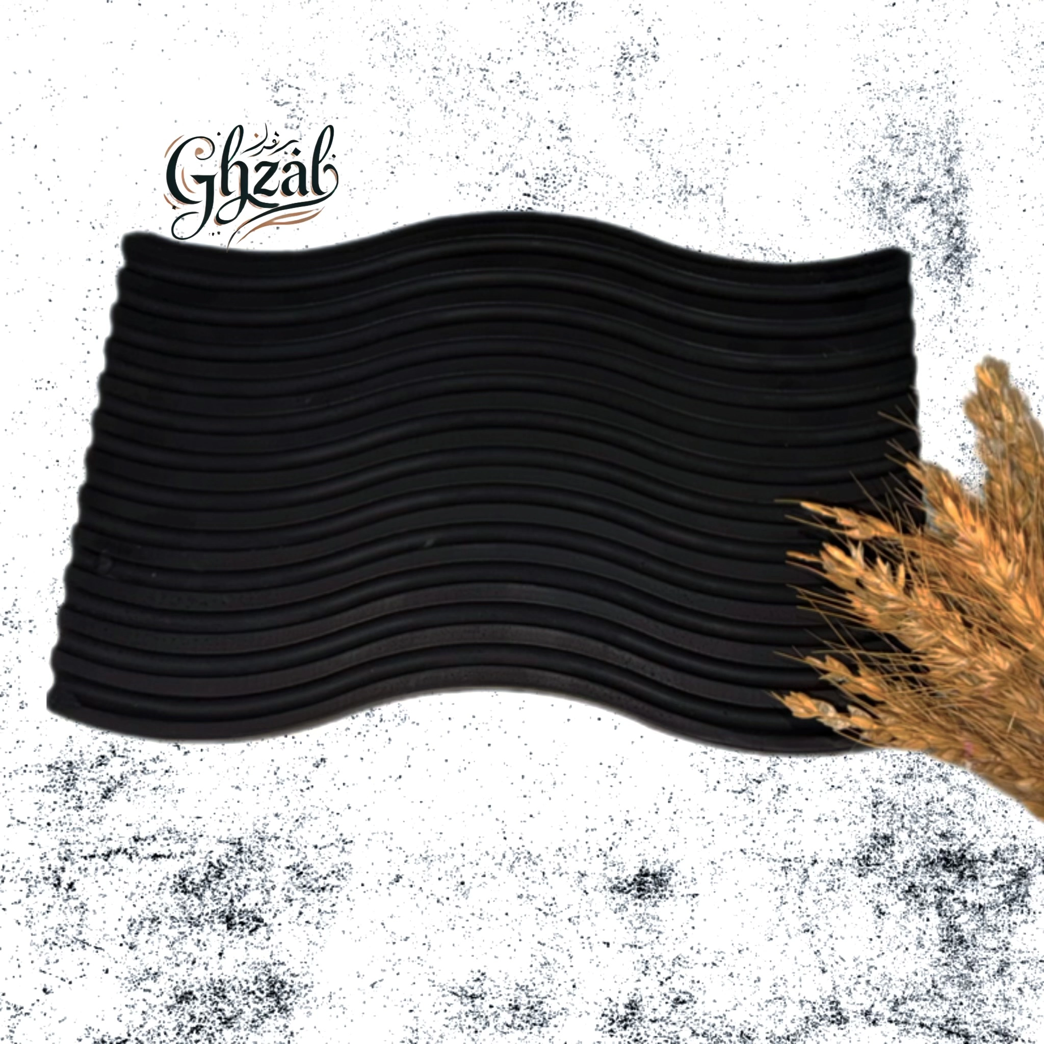 "استند سنگ مصنوعی موج | نمایش شیک و حرفهای با طراحی مدرن'