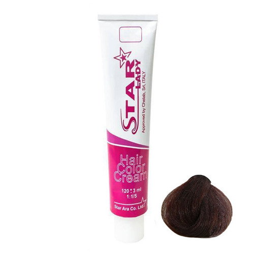 رنگ مو استارلیدی شماره 4.6 حجم 120 میلی لیتر رنگ ماهاگونی