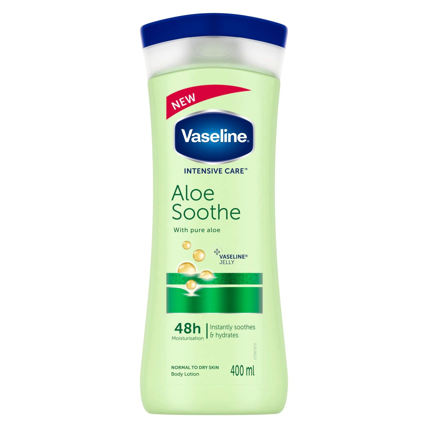لوسیون بدن وازلین مدل Aloe Sooth حجم 400 میلی لیتر
