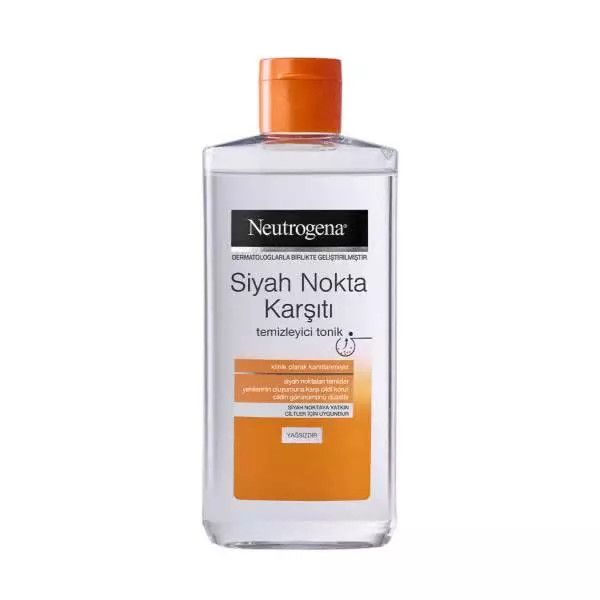 تونر پاک کننده نوتروژینا (Neutrogena) مدل Siyah Nokta Karsiti حجم 200 میلیلیتر