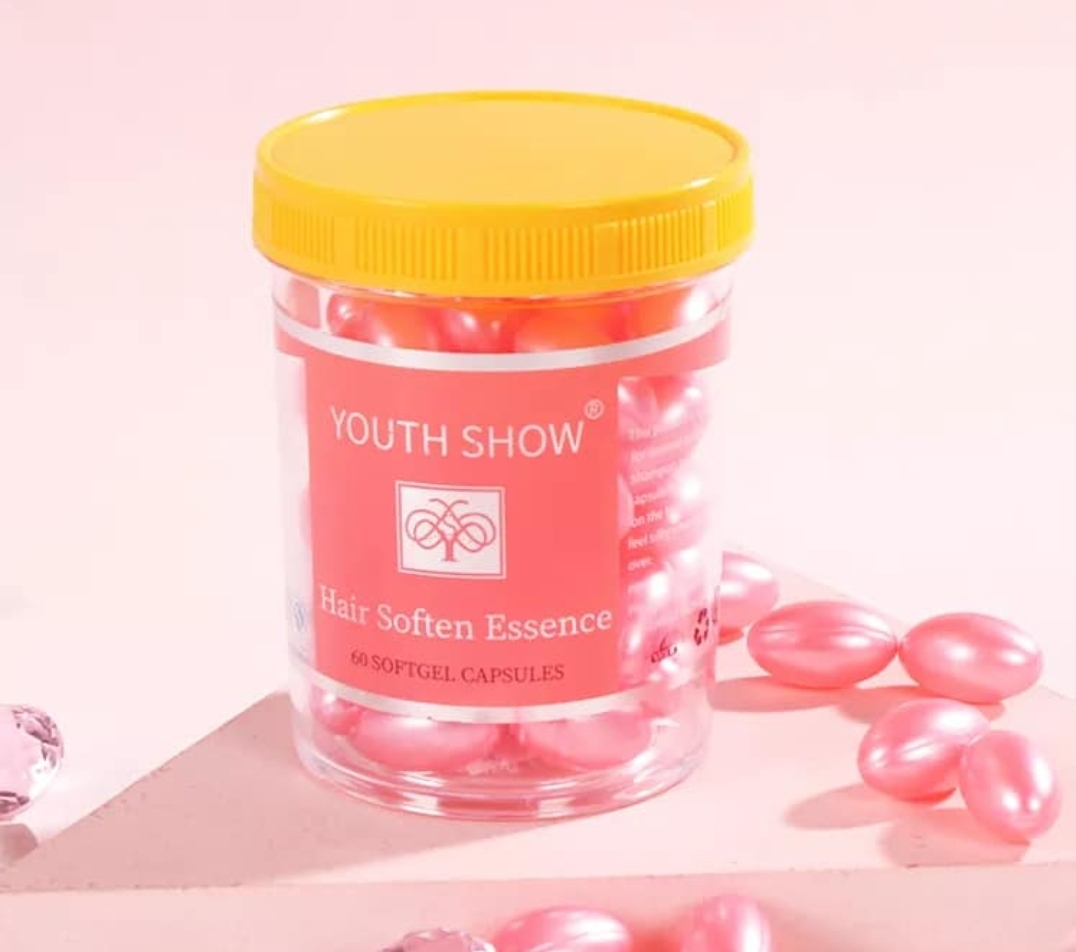 کپسول کراتینه مو YOUTH SHOW قوطی 60 عددی