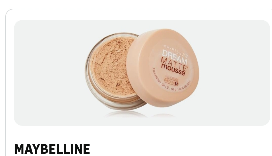 موس صورت میبلین مدل Dream Matte Mousse شماره Light 5 وزن ۱۸ گرم