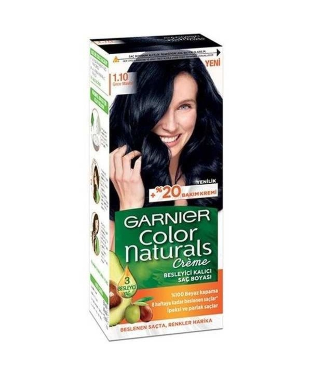 کیت رنگ مو گارنیه Garnier Color Naturals شماره 1.10