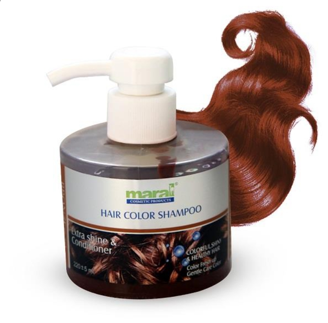 شامپو رنگساژ مو مارال (Maral)شماره 6.75 برنز فانتزی 220 میلی‌لیتر