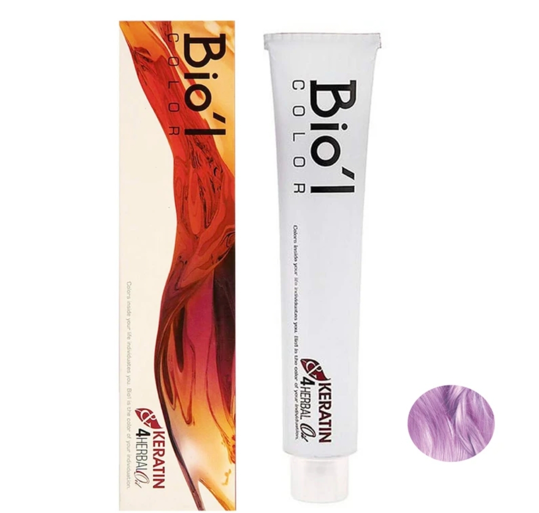 واریاسیون مو بیول (Biol) شماره 02 رنگ بنفش نقره ای حجم 100 میلی‌ لیتر